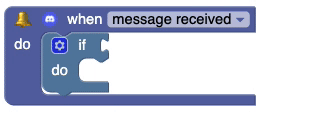 when message received do if (value) = (value) do